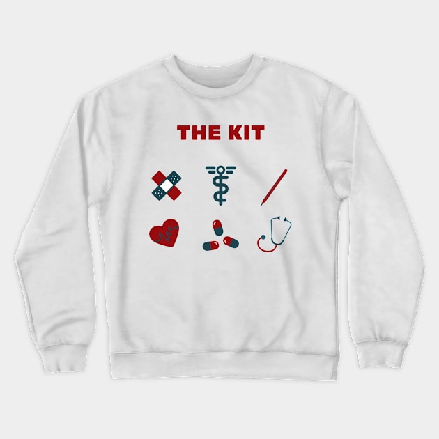 Medical Kit Crewneck Sweatshirt by GRKiT